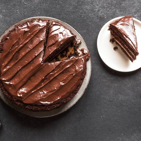 Chocolate Cake For Valentine's Day