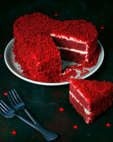 Red Velvet Cake for Valentine's Day